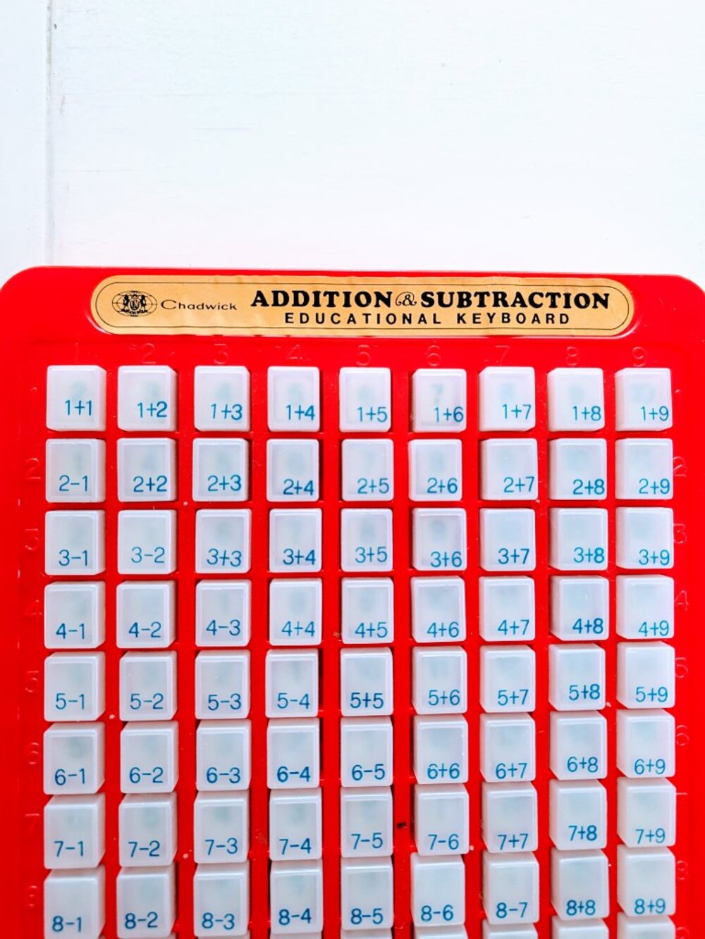 VTG Chadwick Addition & Subtraction Learning Keyboard Educational Math Skills - Picture 2 of 7